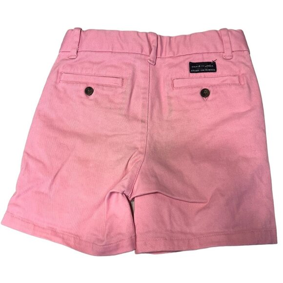 Janie and Jack Casual Flat Front Boy's Size 4T Pink Play condition Flaws noted i - Picture 2 of 5